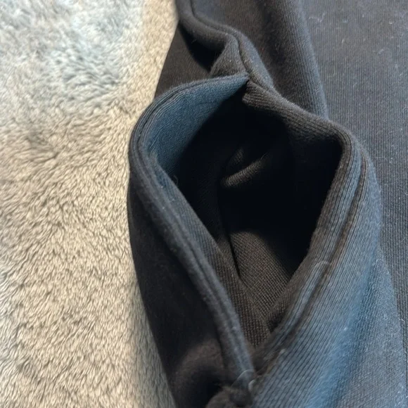 NWT Lazy Oaf Ruffle Sweater Dress Black Size Small - Picture 9 of 15